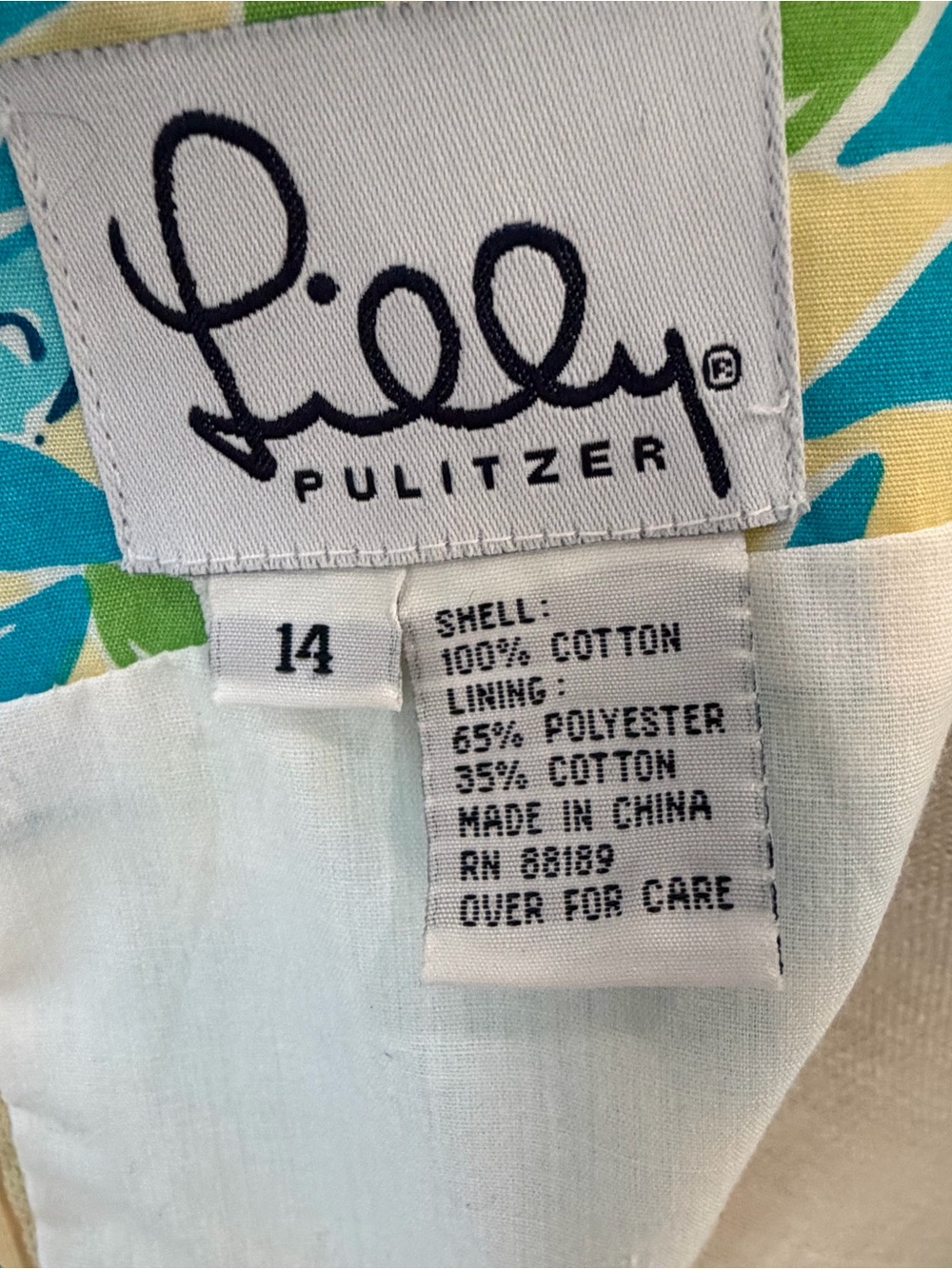 VINTAGE WHITE LABEL LILLY PULITZER MIMOSA EVERGLADES ALLIGATOR DRESS - Picture 13 of 15